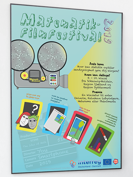 Poster from the 2019 Math filmfest.