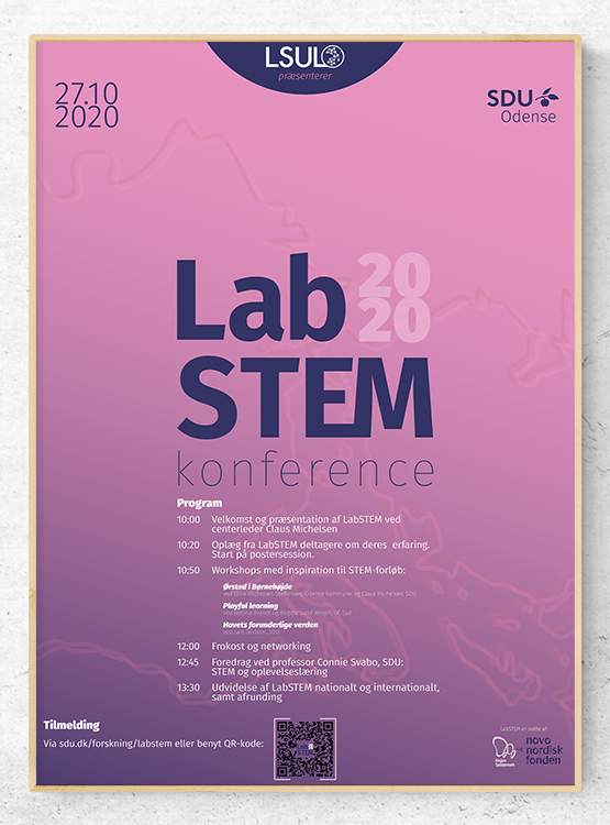 showcase of labSTEM conference poster